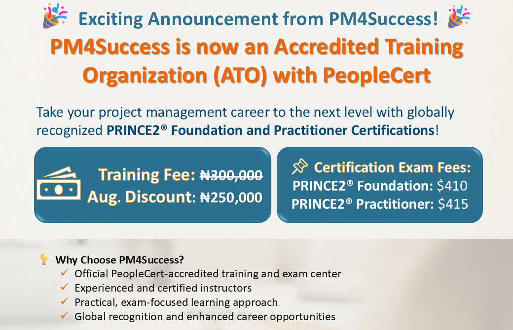 PM4Success Achieves PeopleCert ATO Status for PRINCE2® Certifications