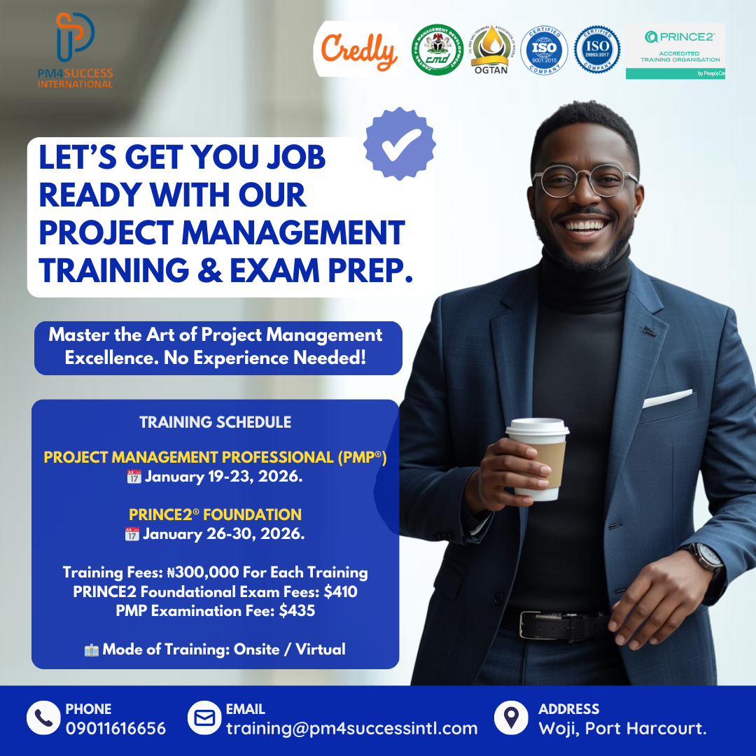 Project Management Training - January 2026