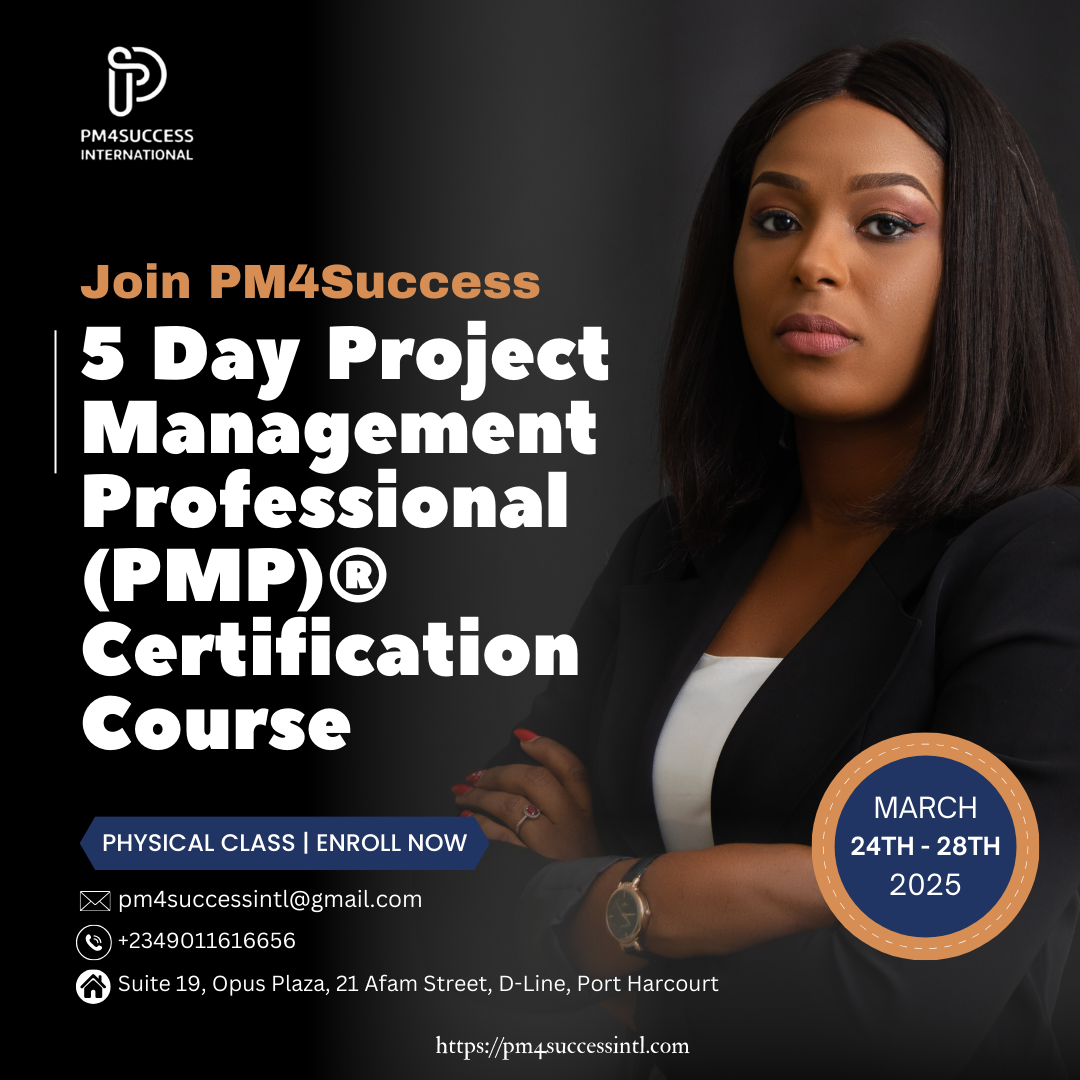 Pm4success International 5-day PMP® Certification Course