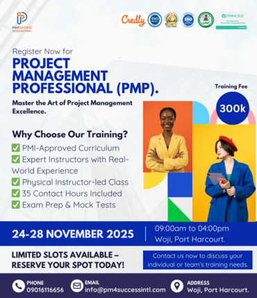 Project Management Professional (PMP®) TRAINING