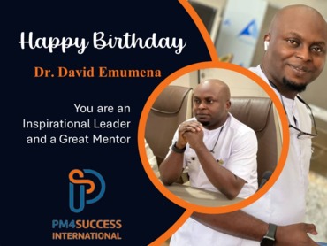 Happy Birthday Dr. David E. Emumena