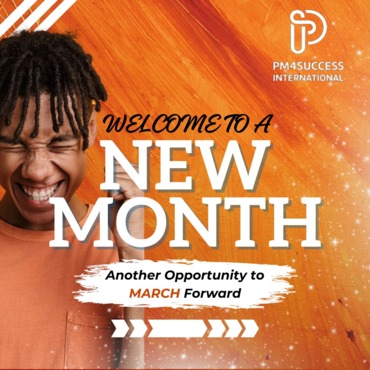 Happy New Month - Welcome to March!