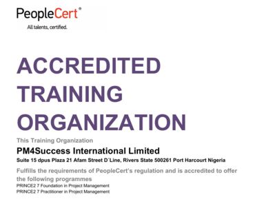 PM4Success International - Accredited Training Organization (ATO) for PRINCE2 Training | PRINCE2 PeopleCert
