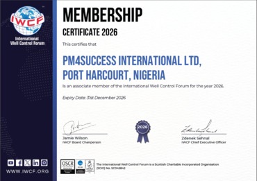 PM4Success International - A Recognized Associate Member of the International Well Control Forum (IWCF) for 2026